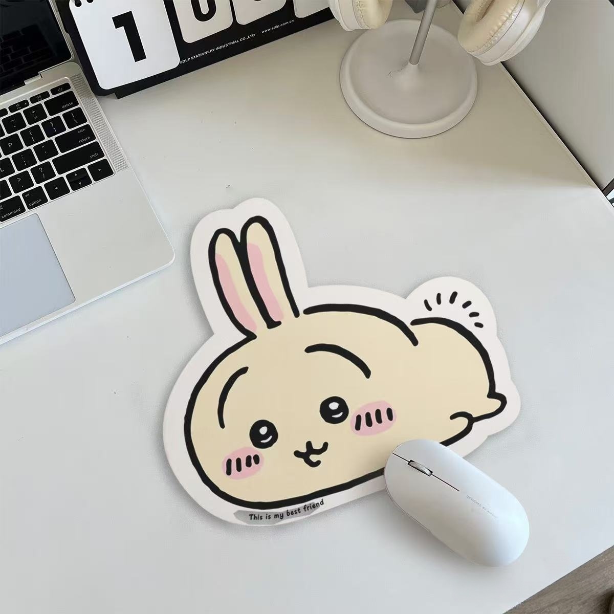 Stationery Office - Mouse Pad de Couro com Formato