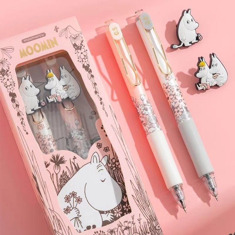 Stationery Office - Canetas Gel Retráteis Moomin Fofas 0.5mm