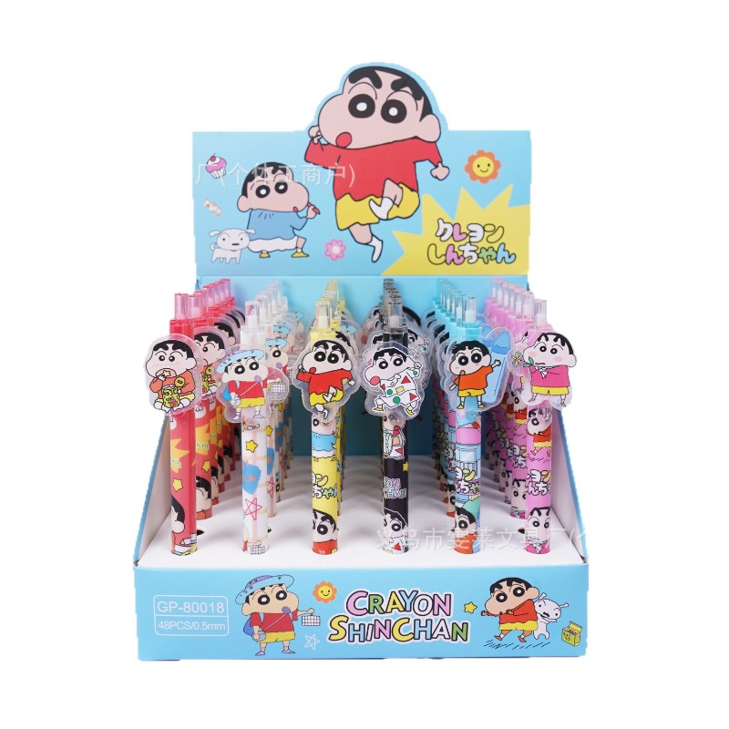 Stationery Office - Caneta Gel Cartoon Crayon Shinchan com