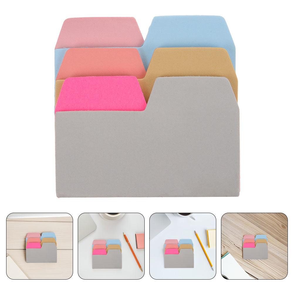 Index Tab Divider - 2 Peças de Etiquetas Adesivas Coloridas