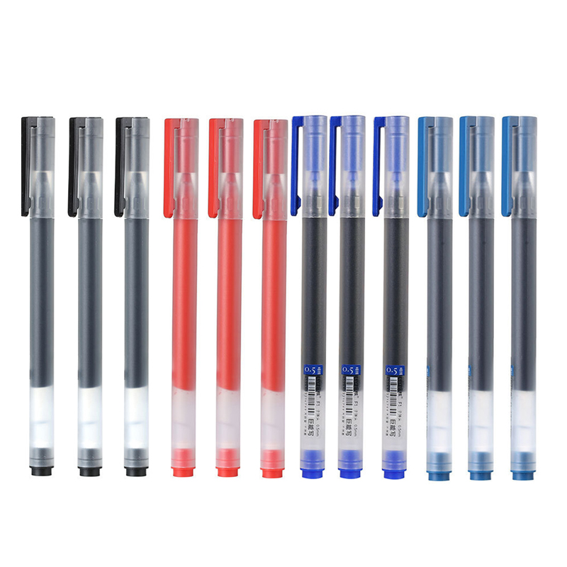 Stationery Supply Business - 12/6 pc/lote caneta gel 0.5mm tinta
