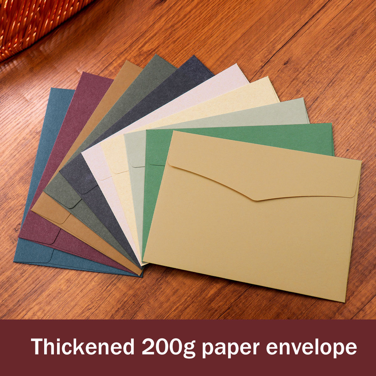 Letter Envelope Kraft - 50 pçs/lote 23x16.2cm envelope de alta