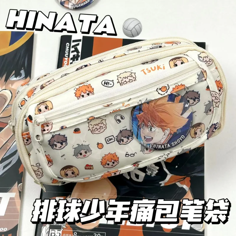 Stationery Office - Anime Haikyuu!! Estojo de Lápis Kawaii