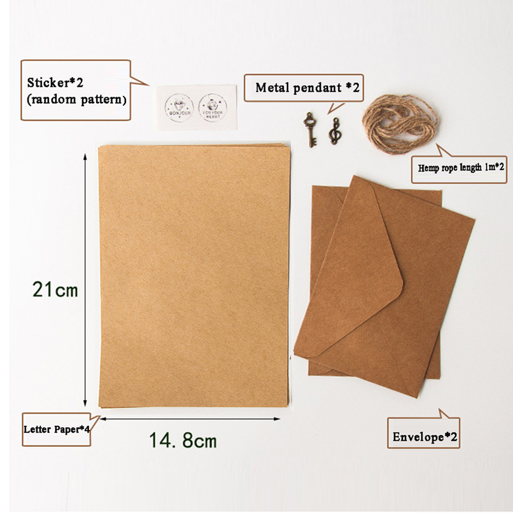 Envelope de convite estilo eur - Letter Envelope Kraft avaliação e preço