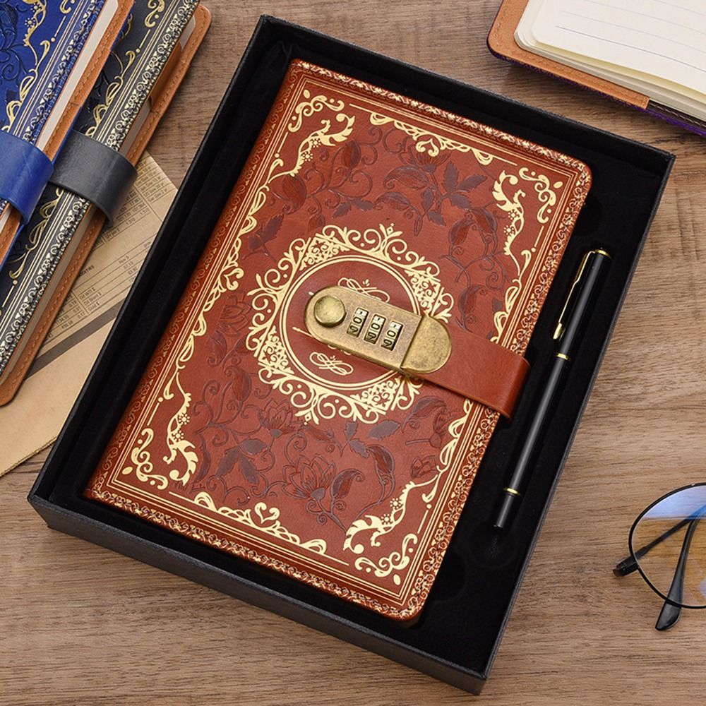Caderno A5 de Couro PU com Fec - Journal Leather Hardcover avaliação e preço