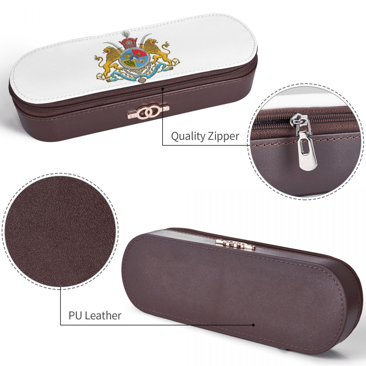 Estojo de Couro com Emblema da - Lion Stationery & Office Supply(Kunshan)Co.Ltd avaliação e preço