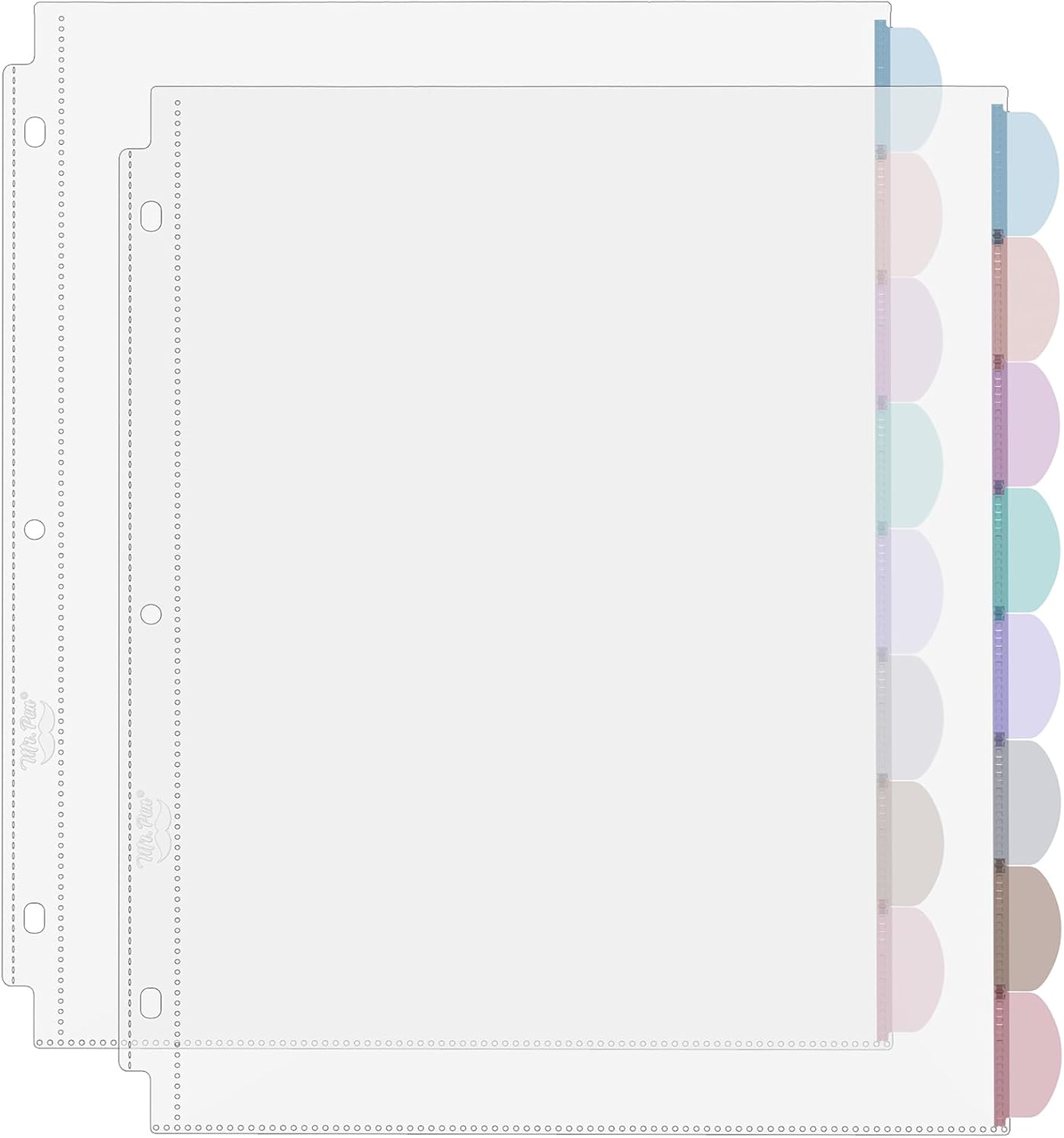 Protetores de Folhas Transpare - Index Tab Divider avaliação e preço