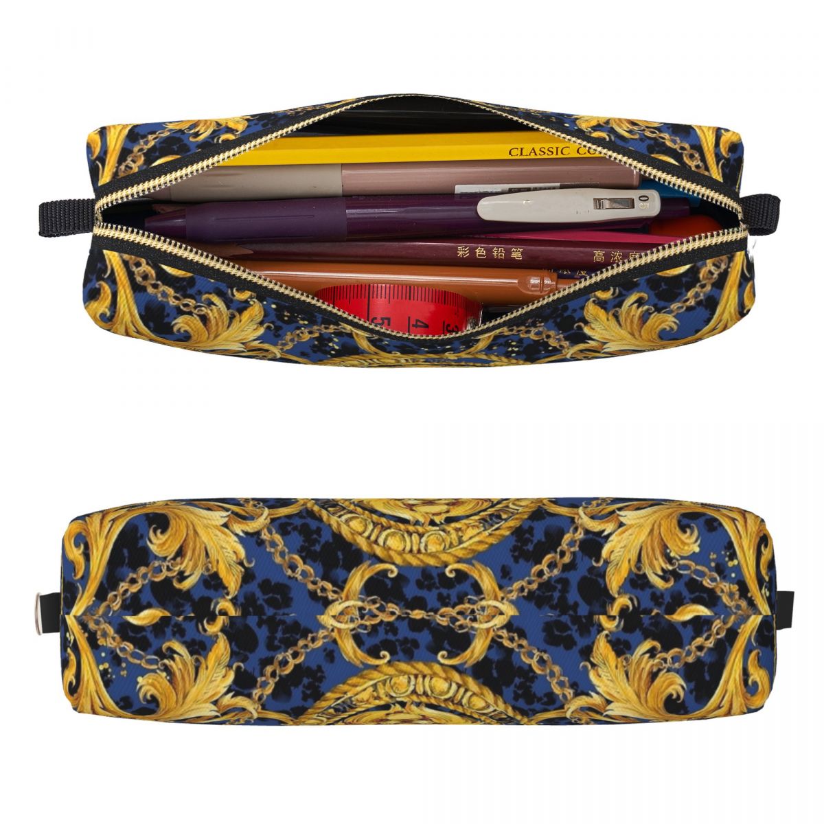 Leão dourado damasco ornamento - Lion Stationery & Office Supply(Kunshan)Co.Ltd avaliação e preço