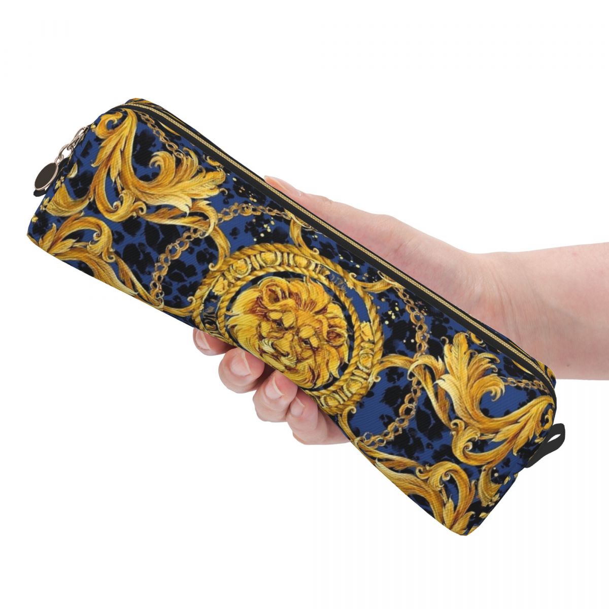 Leão dourado damasco ornamento - Lion Stationery & Office Supply(Kunshan)Co.Ltd avaliação e preço