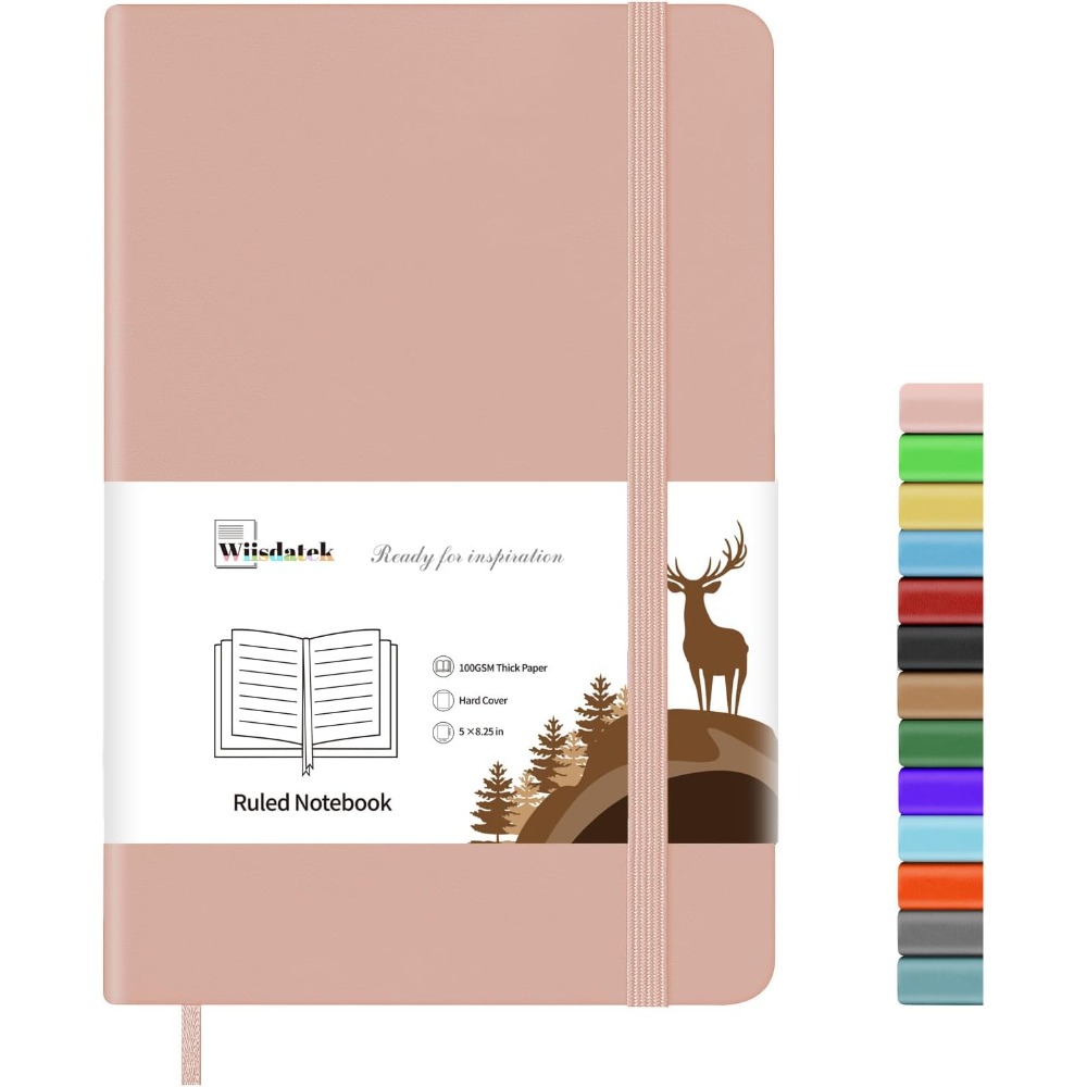 Caderno de anotações com págin - Journal Leather Hardcover avaliação e preço