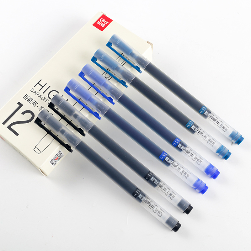 12/6 pc/lote caneta gel 0.5mm  - Stationery Supply Business avaliação e preço