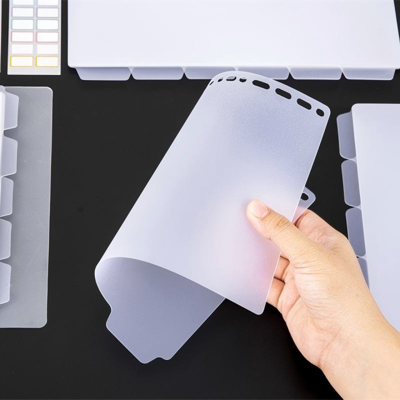 A4 a5 b5 divisores de fichário - Index Tab Divider avaliação e preço