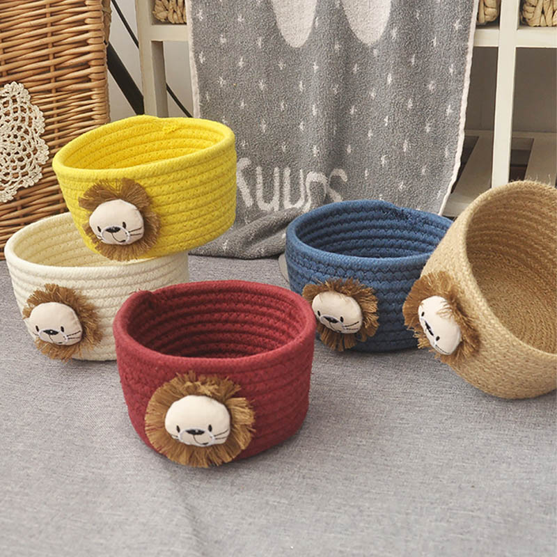 Cesta de armazenamento tecida  - Lion Stationery & Office Supply(Kunshan)Co.Ltd avaliação e preço