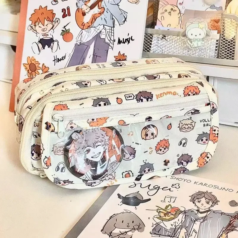 Anime Haikyuu!! Estojo de Lápi - Stationery Office avaliação e preço